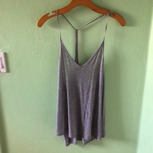 Urban Outfitters Gray Loose Tank